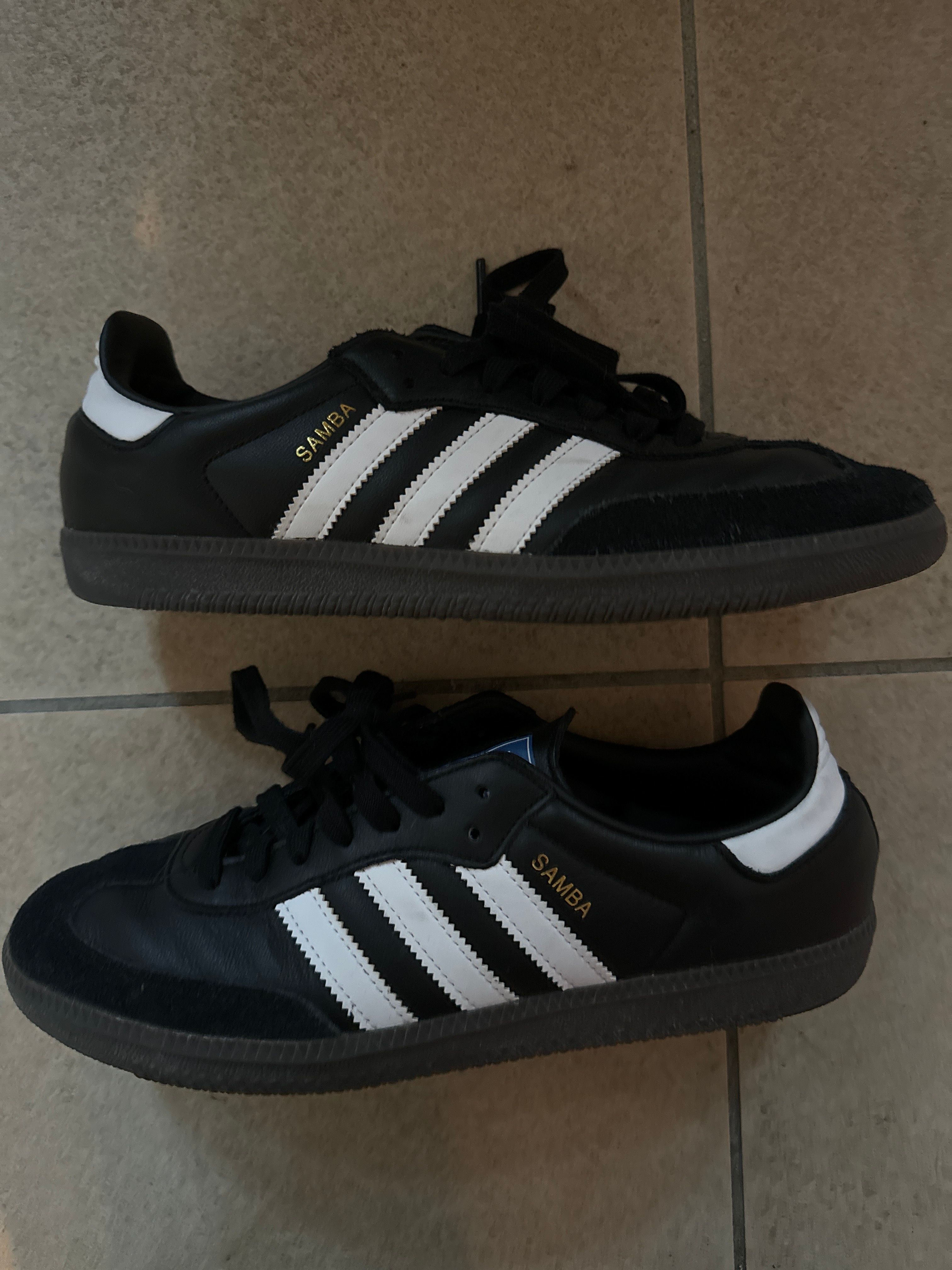 adidas Samba OG "Core Black/Cloud White/Gum"