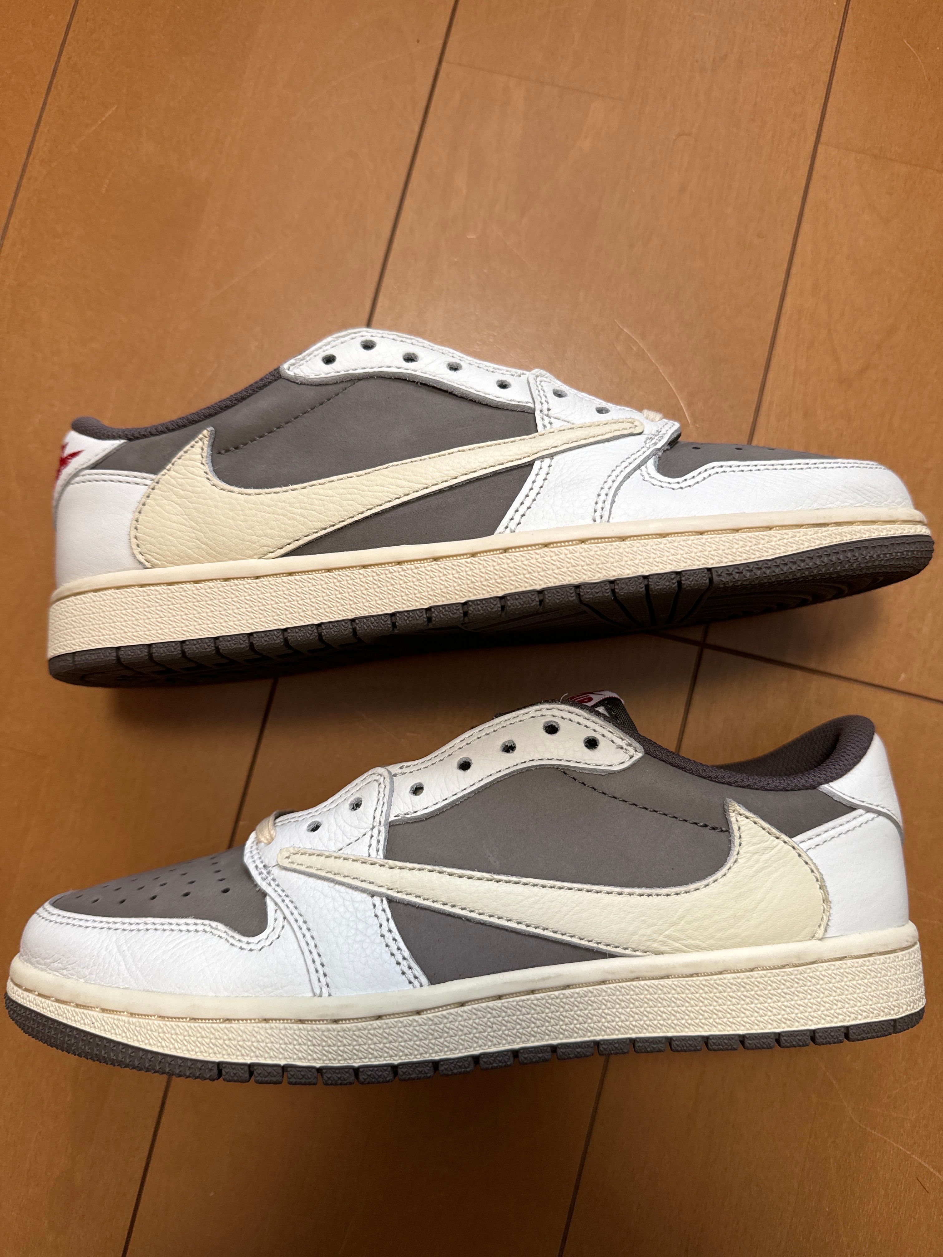 Travis Scott × Nike Air Jordan 1 Low OG SP "Reverse Mocha/Sail and Ridgerock"