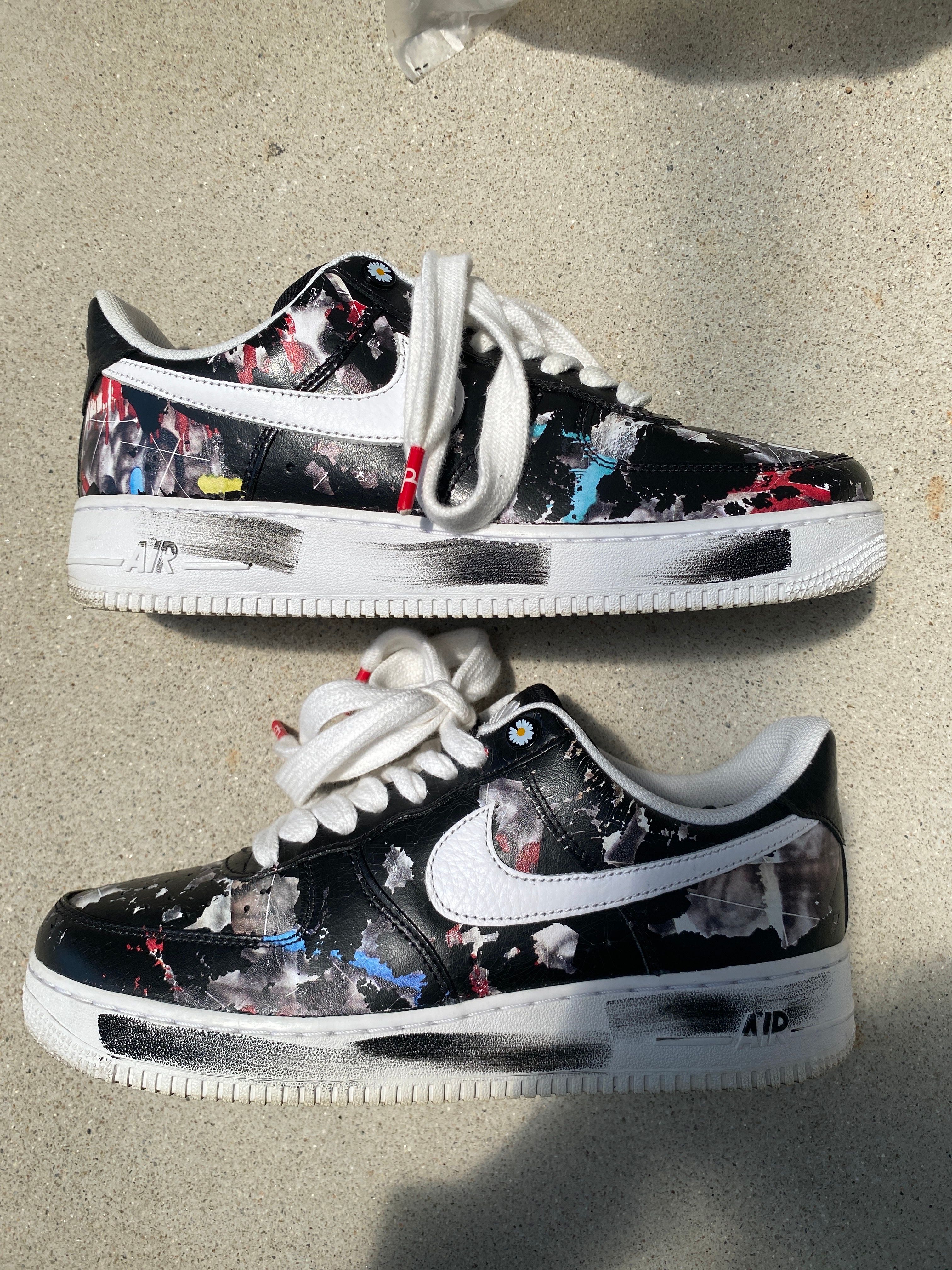 PEACEMINUSONE × Nike Air Force 1 Low Para Noise "Black" / G-DRAGON