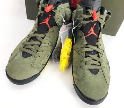 Travis Scott × Nike Air Jordan 6 Retro "Medium Olive"