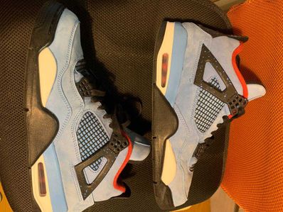 Travis Scott × Nike Air Jordan 4 Retro Cactus Jack "University Blue"