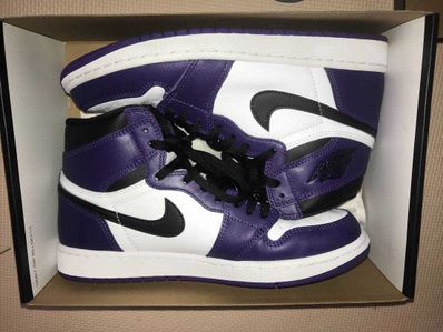 Nike Air Jordan 1 Retro High OG "Court Purple White/Black" (2020)