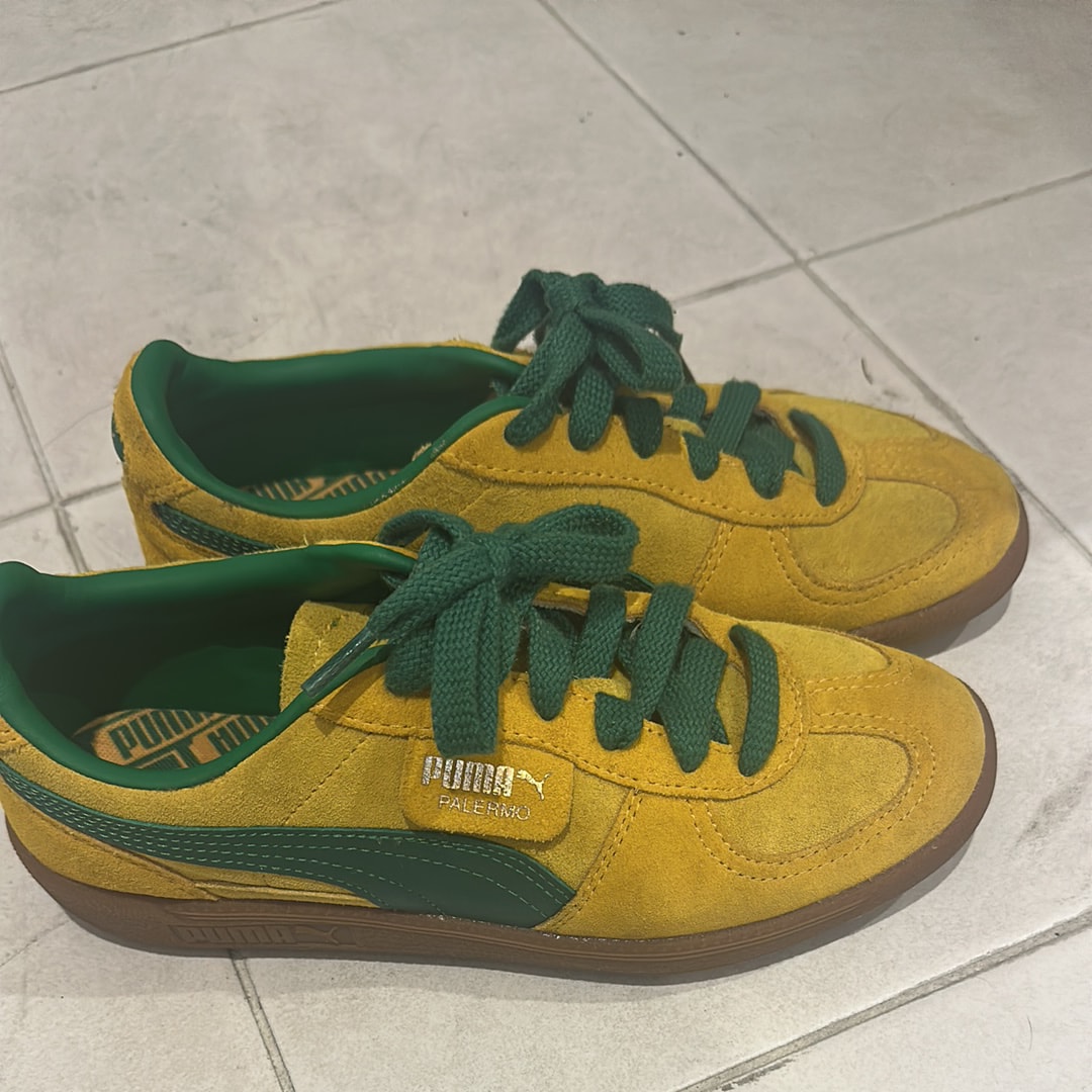 Puma Palermo "Pelé Yellow/Yellow Sizzle/Archive Green"