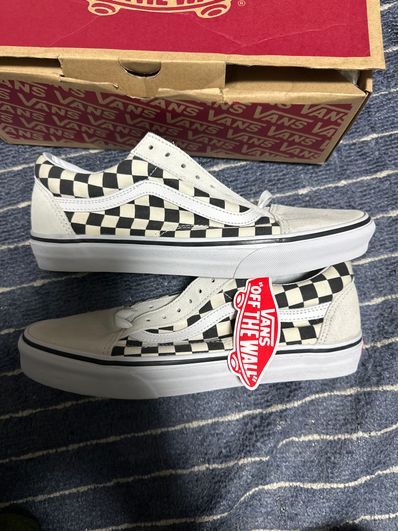 Vans Old Skool Checkerboard "White/Black"