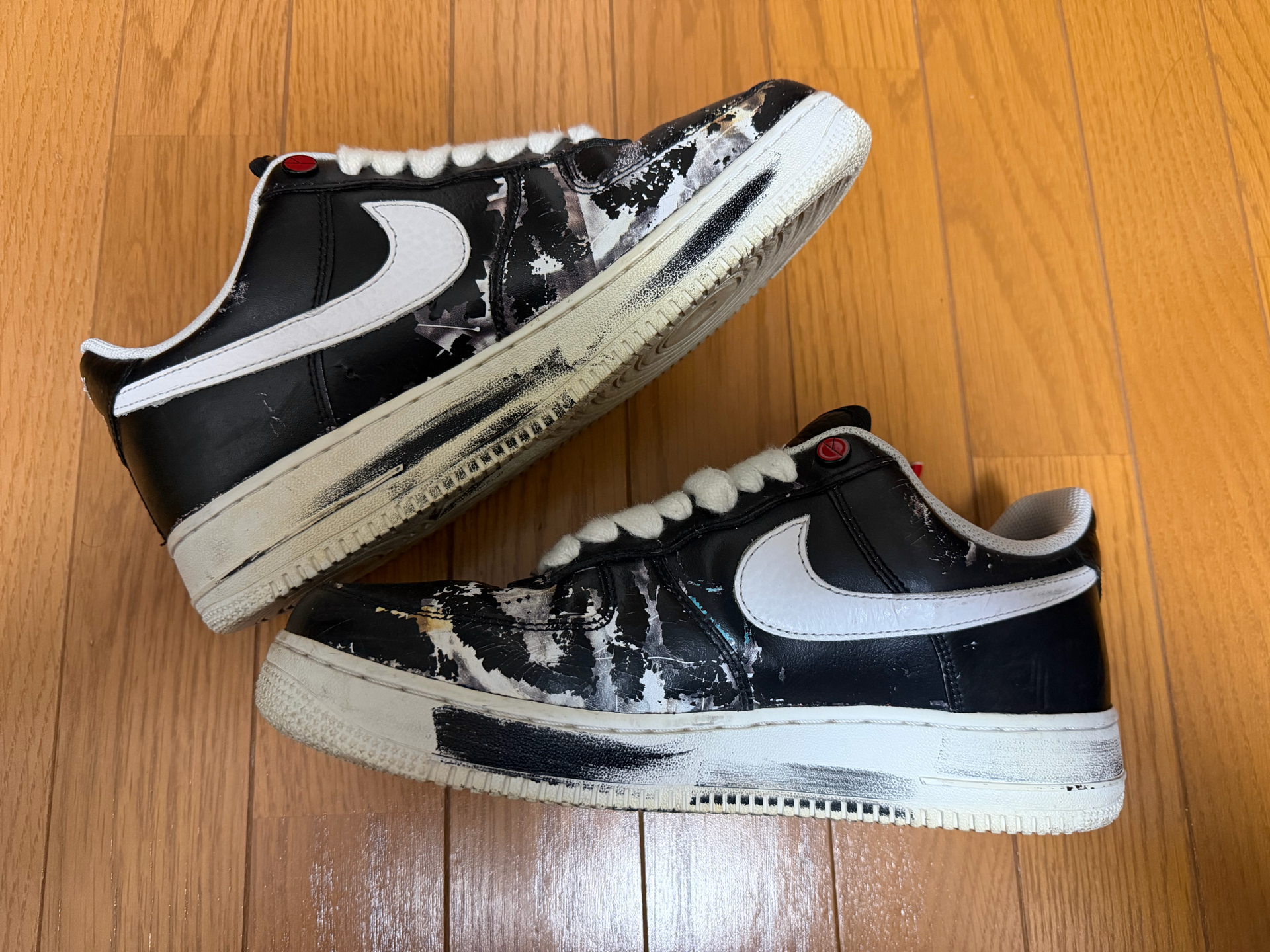 PEACEMINUSONE × Nike Air Force 1 Low Para Noise "Black" / G-DRAGON