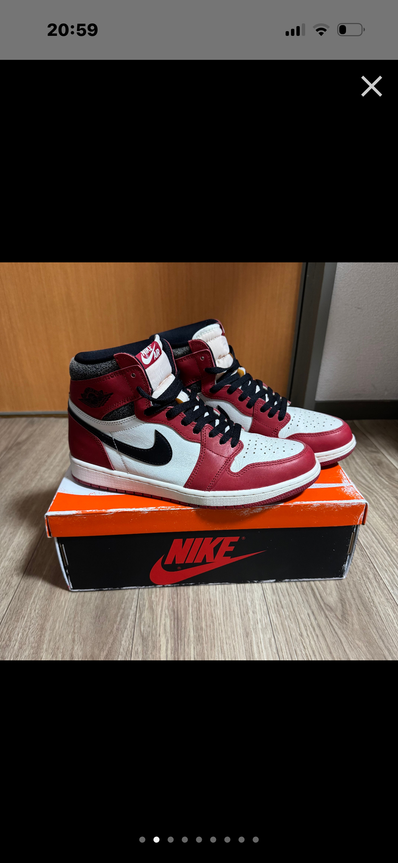 Nike Air Jordan 1 High OG "Lost & Found/Chicago"
