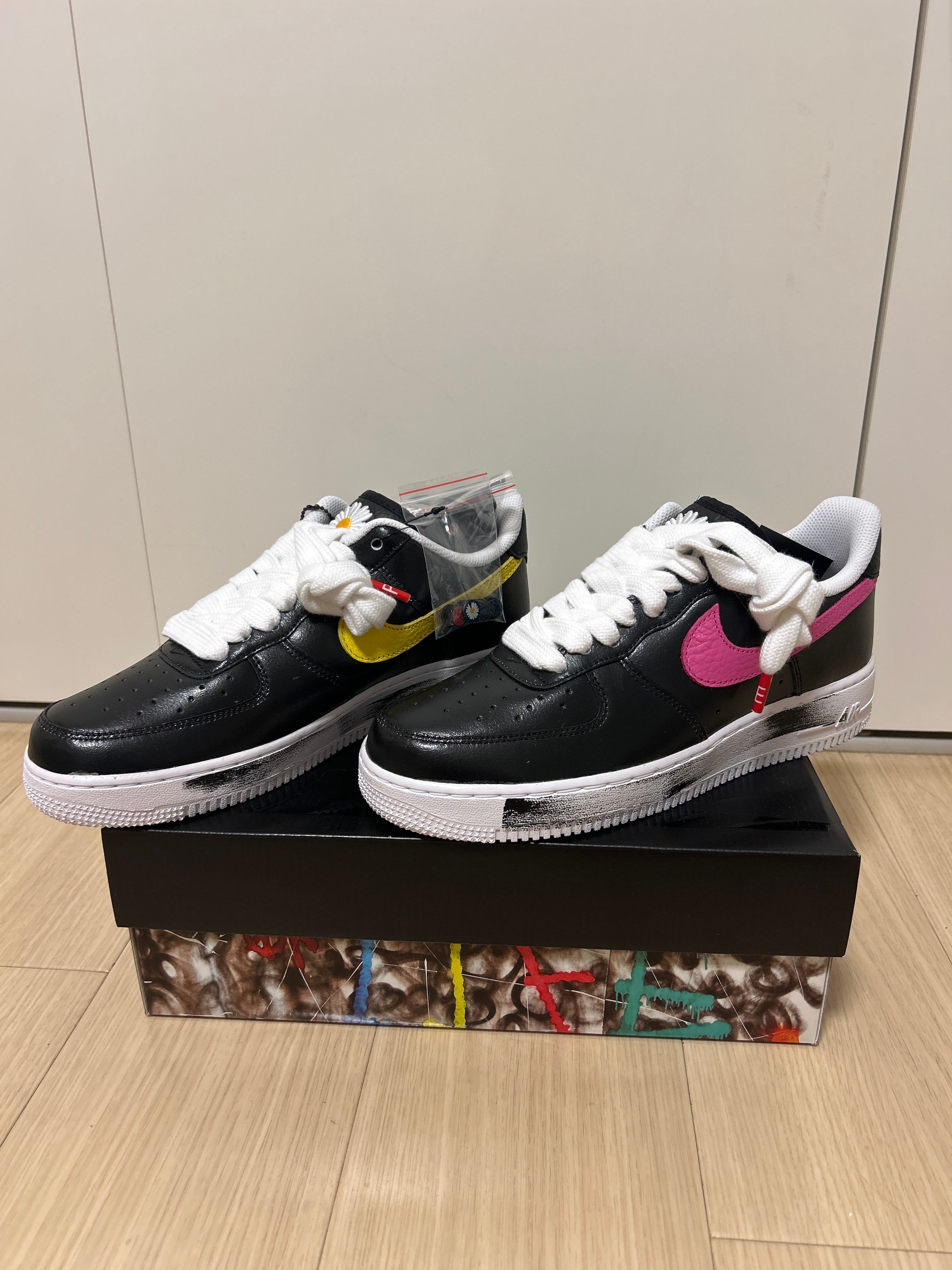 PEACEMINUSONE × Nike Air Force 1 Low '07 Para-Noise 3.0 "Black and Multi-Color" / G-DRAGON