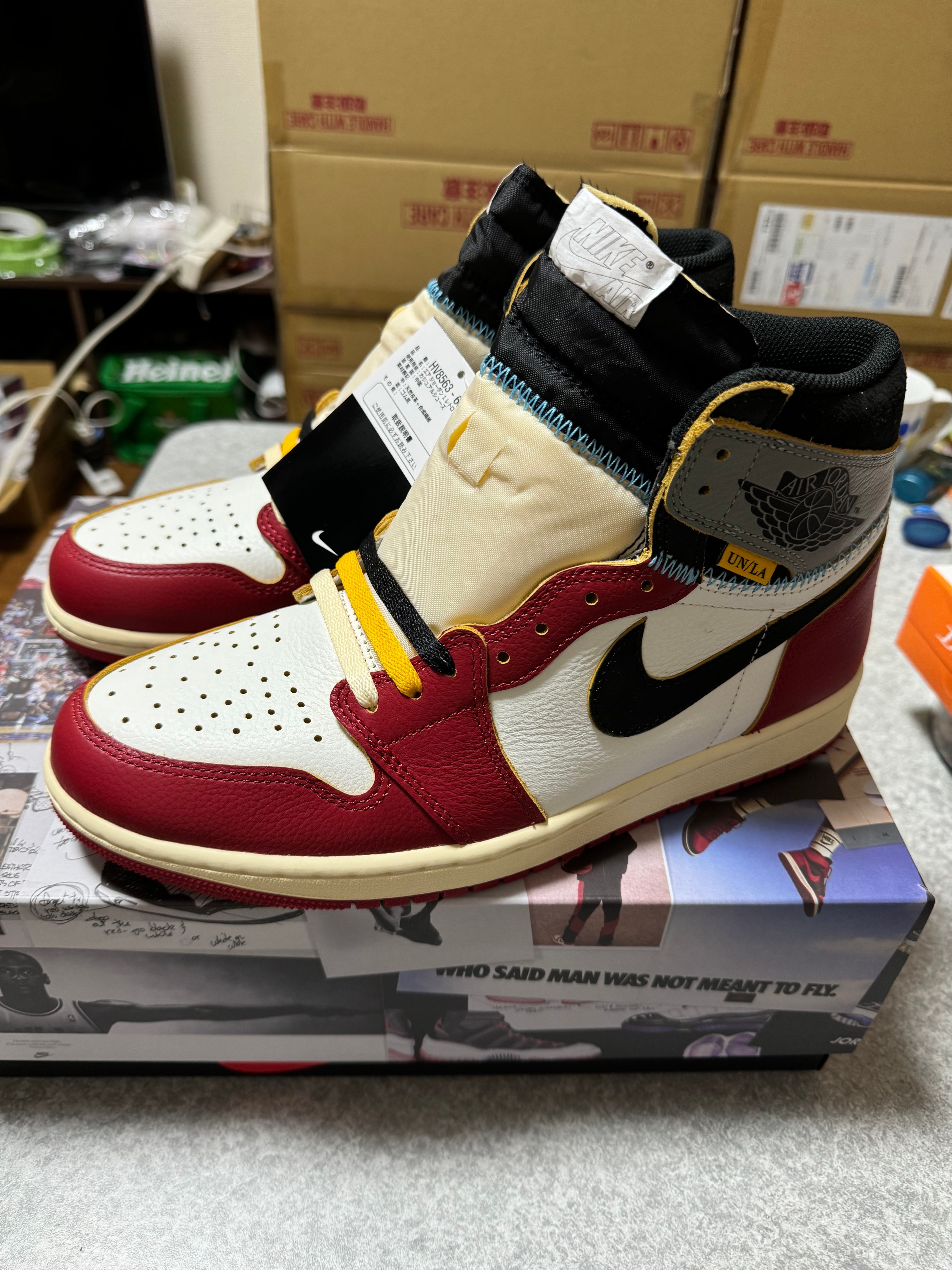 UNION × Nike Air Jordan 1 Retro High OG "Chicago/Shadow"