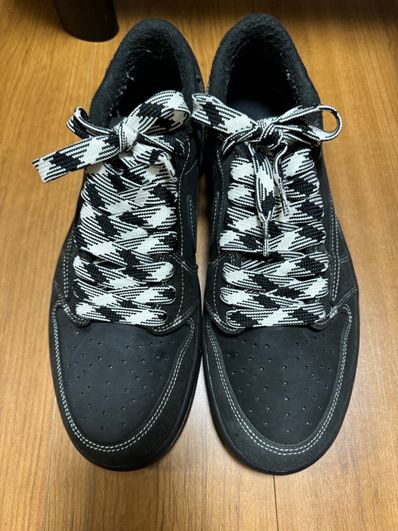 Travis Scott × Nike Air Jordan 1 Low OG SP "Black Phantom"