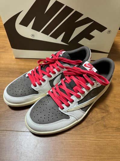 Travis Scott × Nike Air Jordan 1 Low OG SP "Reverse Mocha/Sail and Ridgerock"