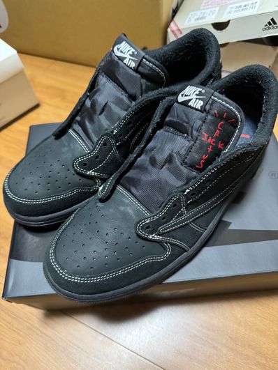 Travis Scott × Nike Air Jordan 1 Low OG SP "Black Phantom"