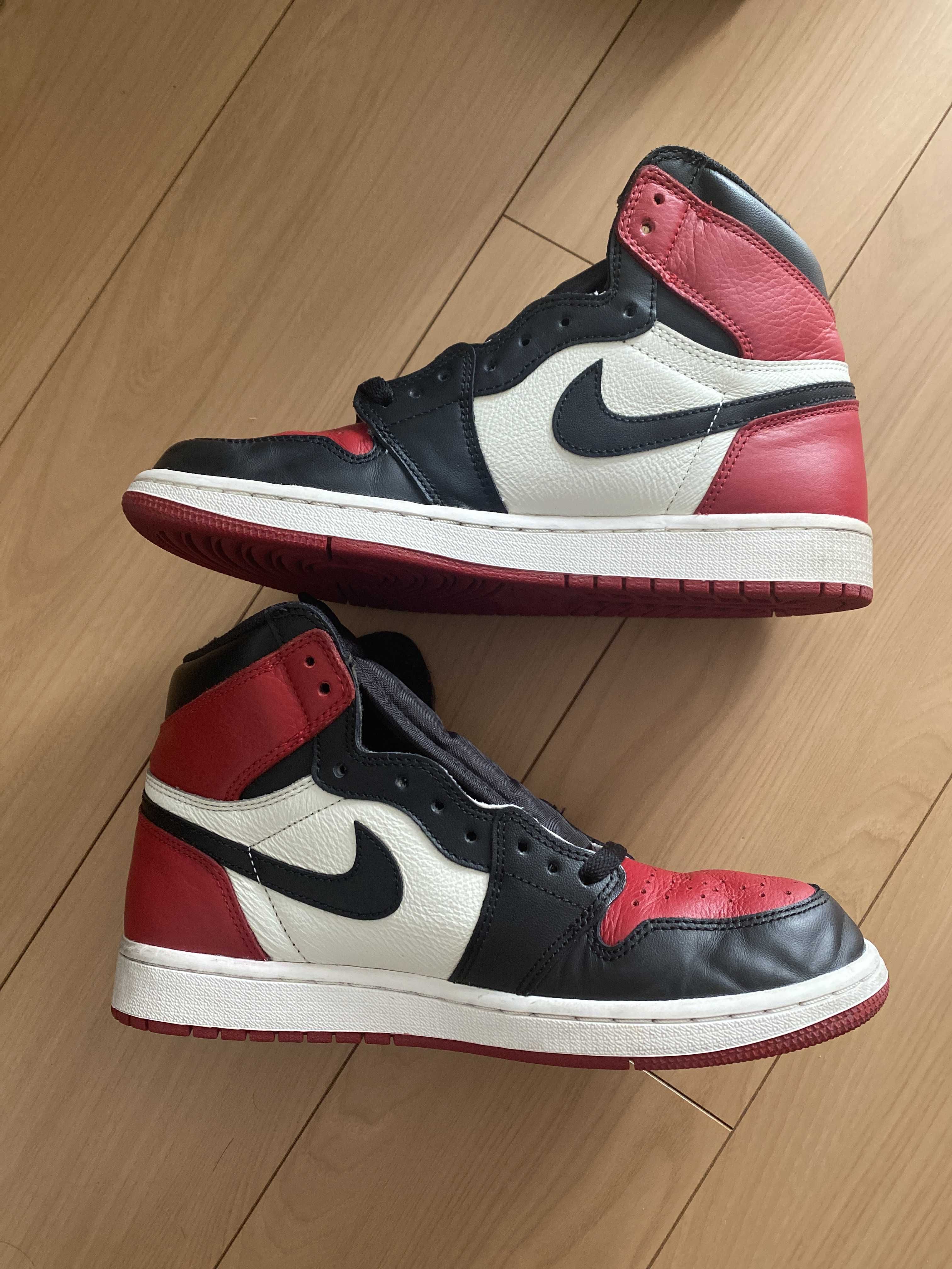 Nike Air Jordan 1 Retro High OG "Bred Toe"
