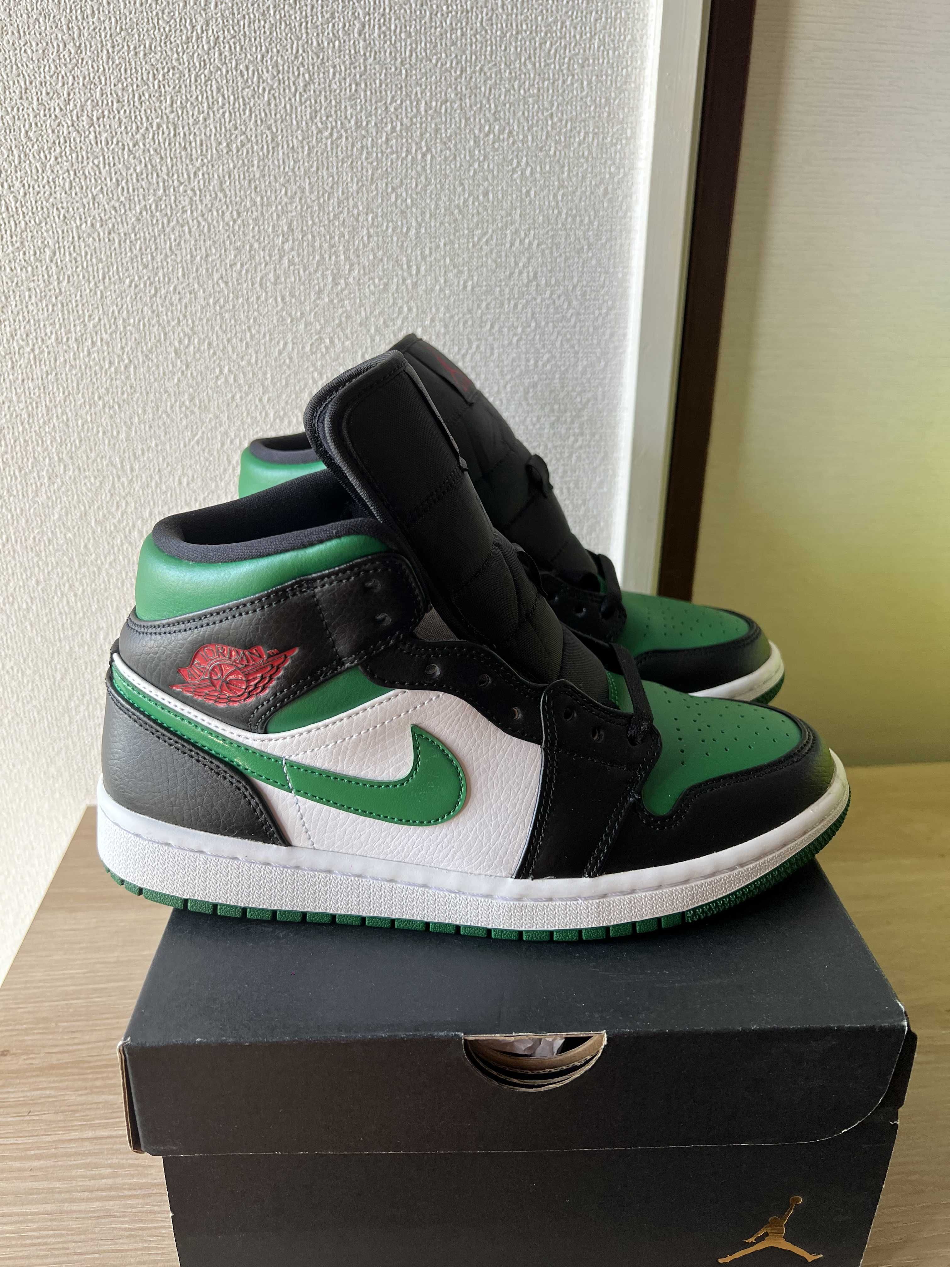NIKE AIR JORDAN 1 MID "PINE GREEN"
