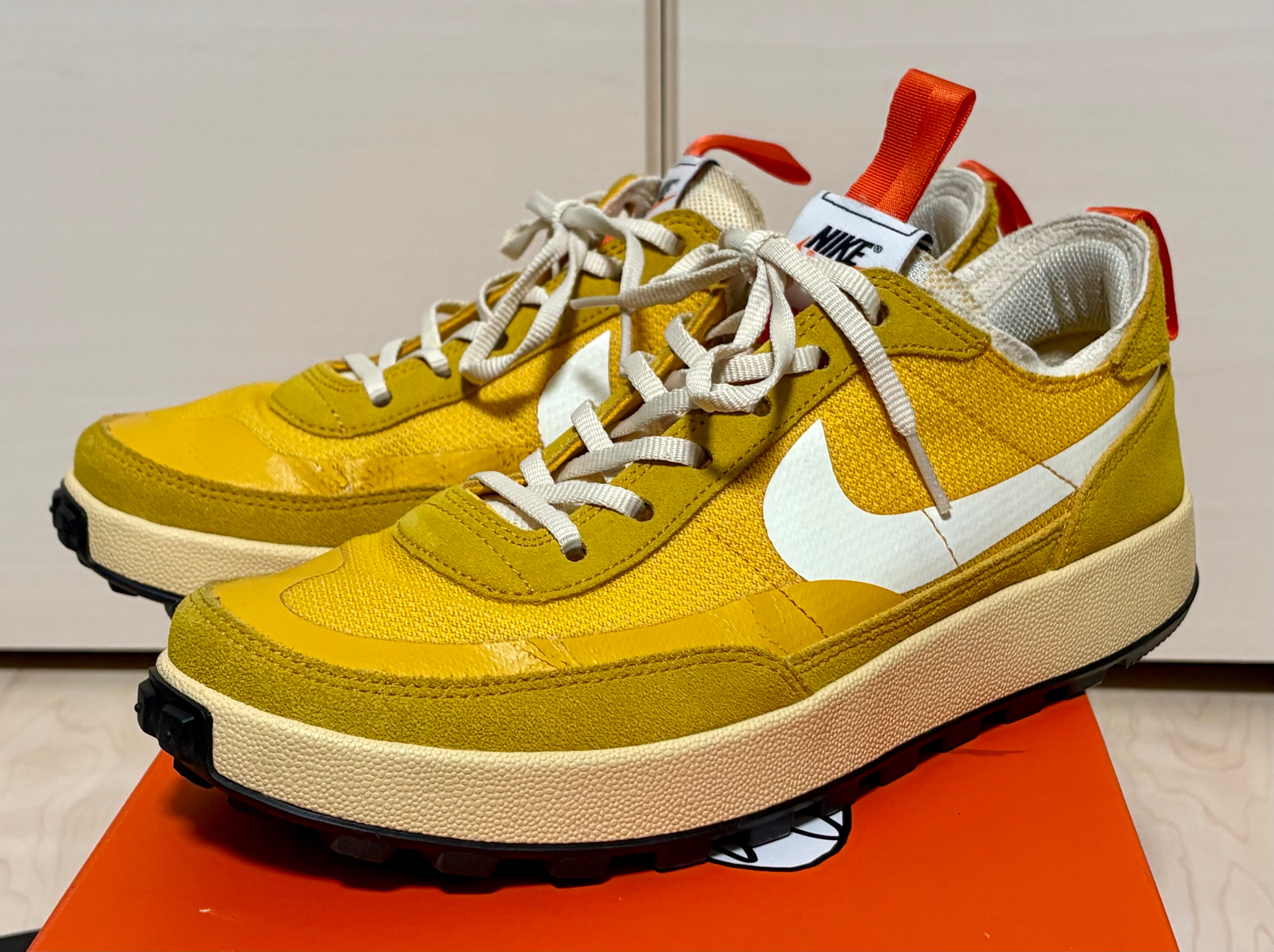Tom Sachs × NikeCraft Women's General Purpose Shoe "Yellow / Archive"
