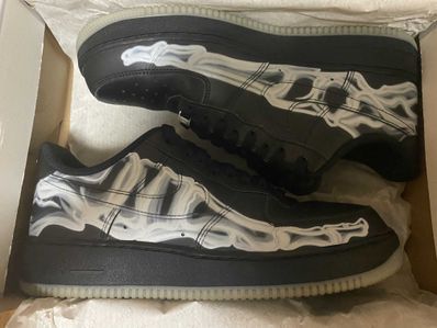 Nike Air Force 1 Low "Black Skeleton"