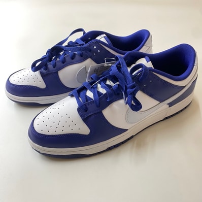 Nike Dunk Low "Deep Royal Blue/Football Grey/White"