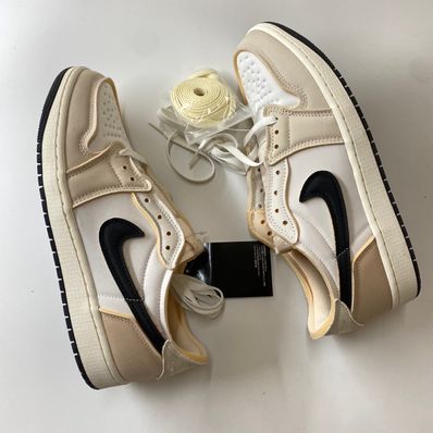 Nike Air Jordan 1 Retro Low OG EX "White and Coconut Milk"