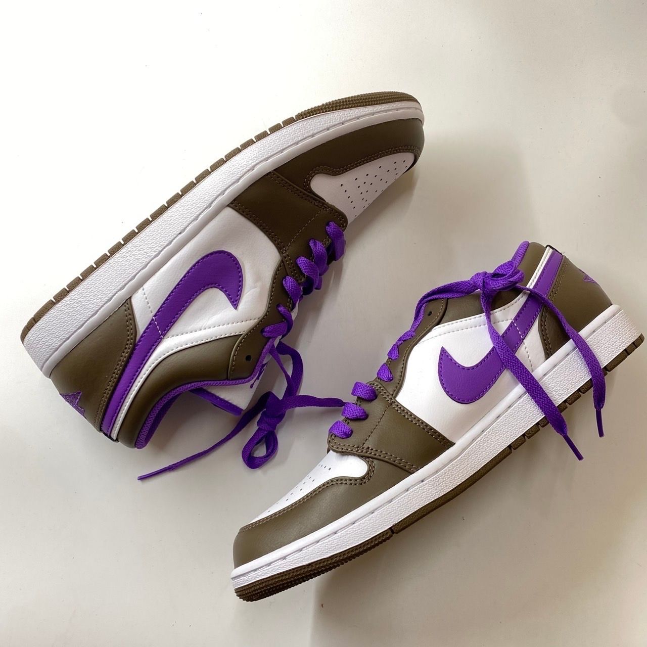Nike Air Jordan 1 Low "Brown and Purple"