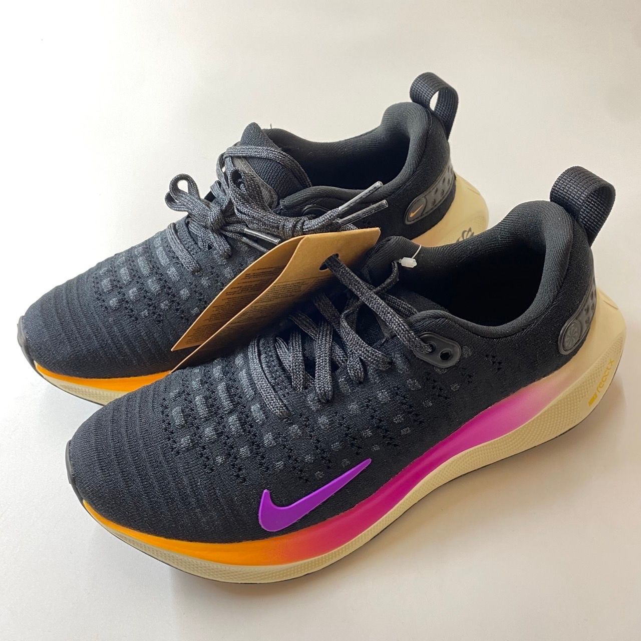 Nike Women's InfinityRN 4 "Black/Anthracite/Coconut Milk/Hyper Violet"