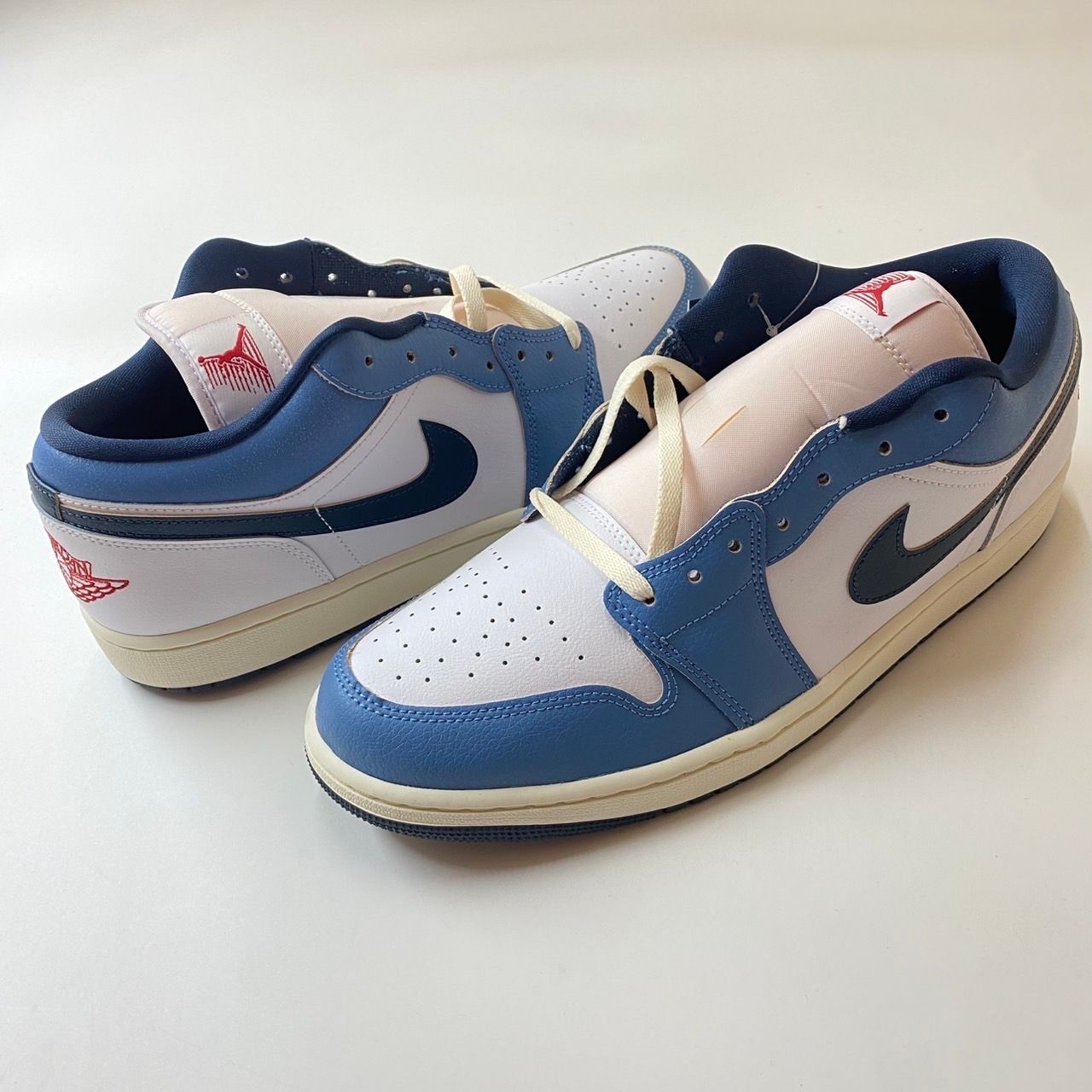 Nike Air Jordan 1 Low "White/Aegean Storm"