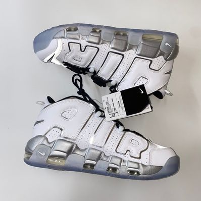 Nike Women's Air More Uptempo "White Metallic"