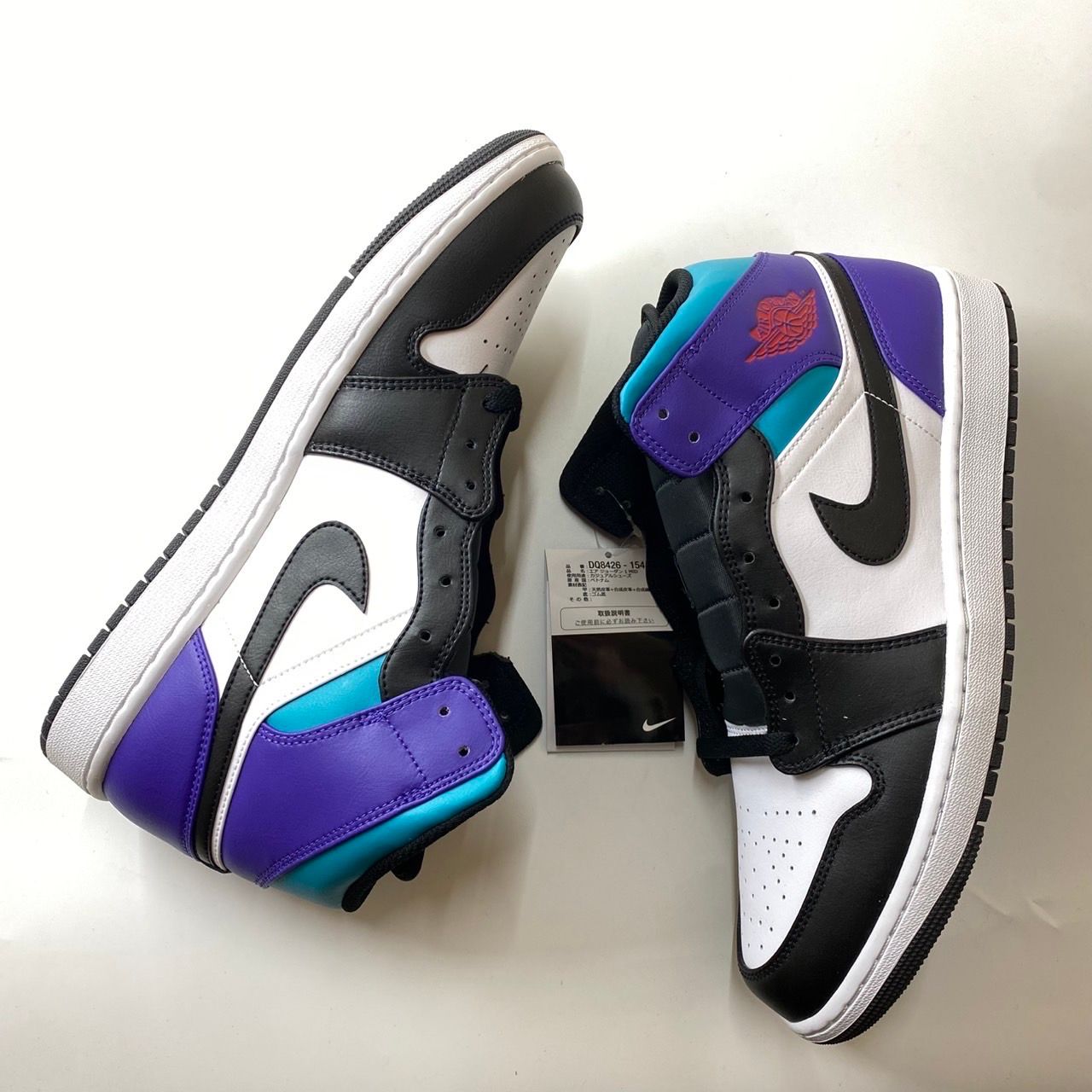 AJ11 Concorde 26.0 極美品 JORDAN BRAND AIR JORDAN 1 MID WHITE/BLACK-BRIGHT CONCORD