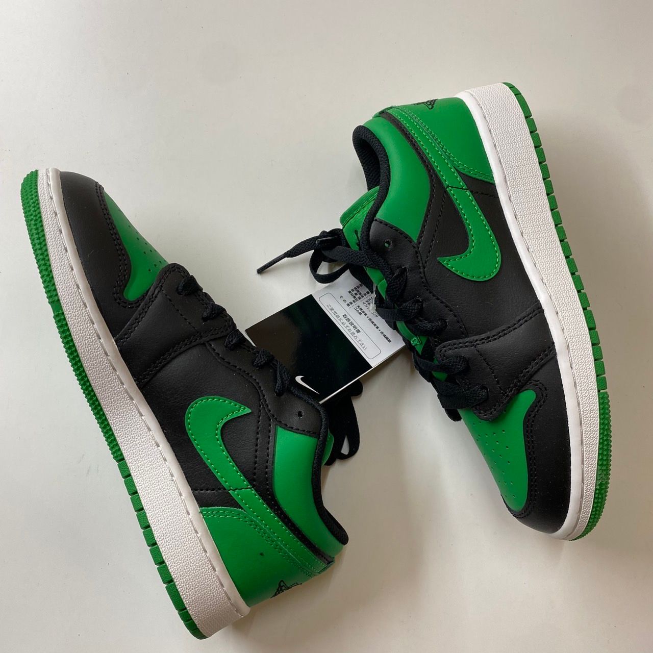 Nike GS Air Jordan 1 Low "Lucky Green"