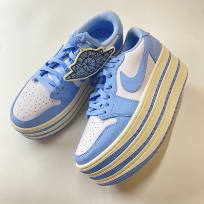 Nike Women's Air Jordan 1 Triple Stack "Psychic Blue"