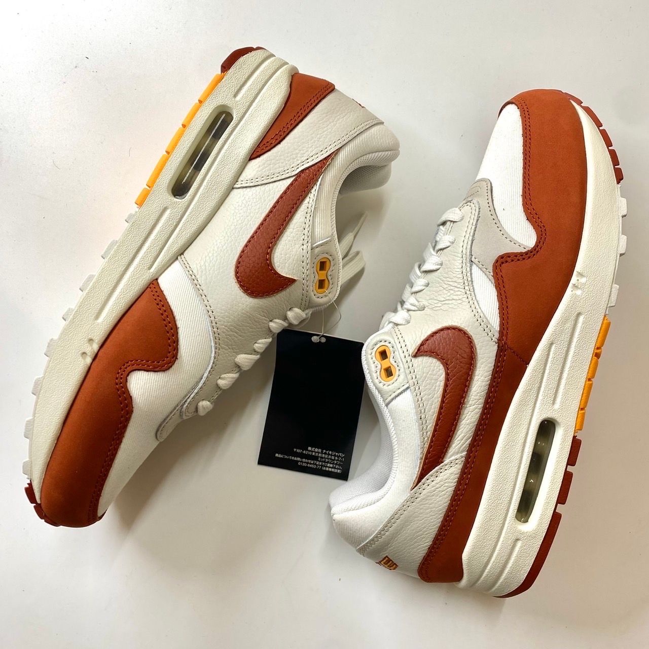 Nike Women's Air Max 1 "Rugged Orange and Sail"