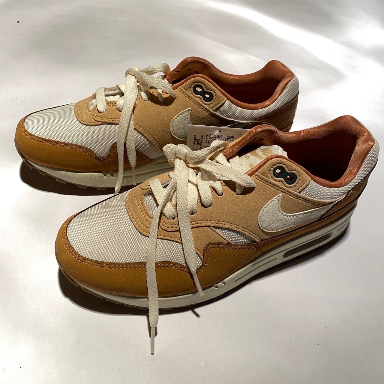 Nike Women's Air Max 1 '87 "Flax/Sesame/Vintage Green/Coconut Milk"