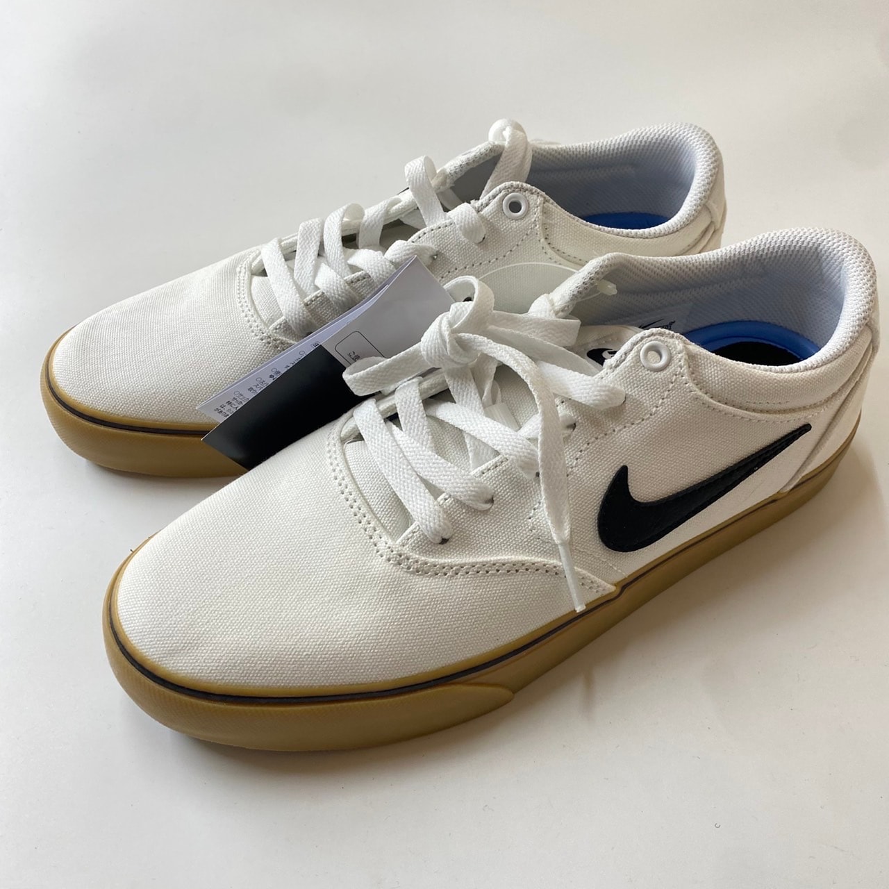 ナイキ SB クローン2 キャンバス "ホワイト/ホワイト/ガムライトブラウン/ブラック"