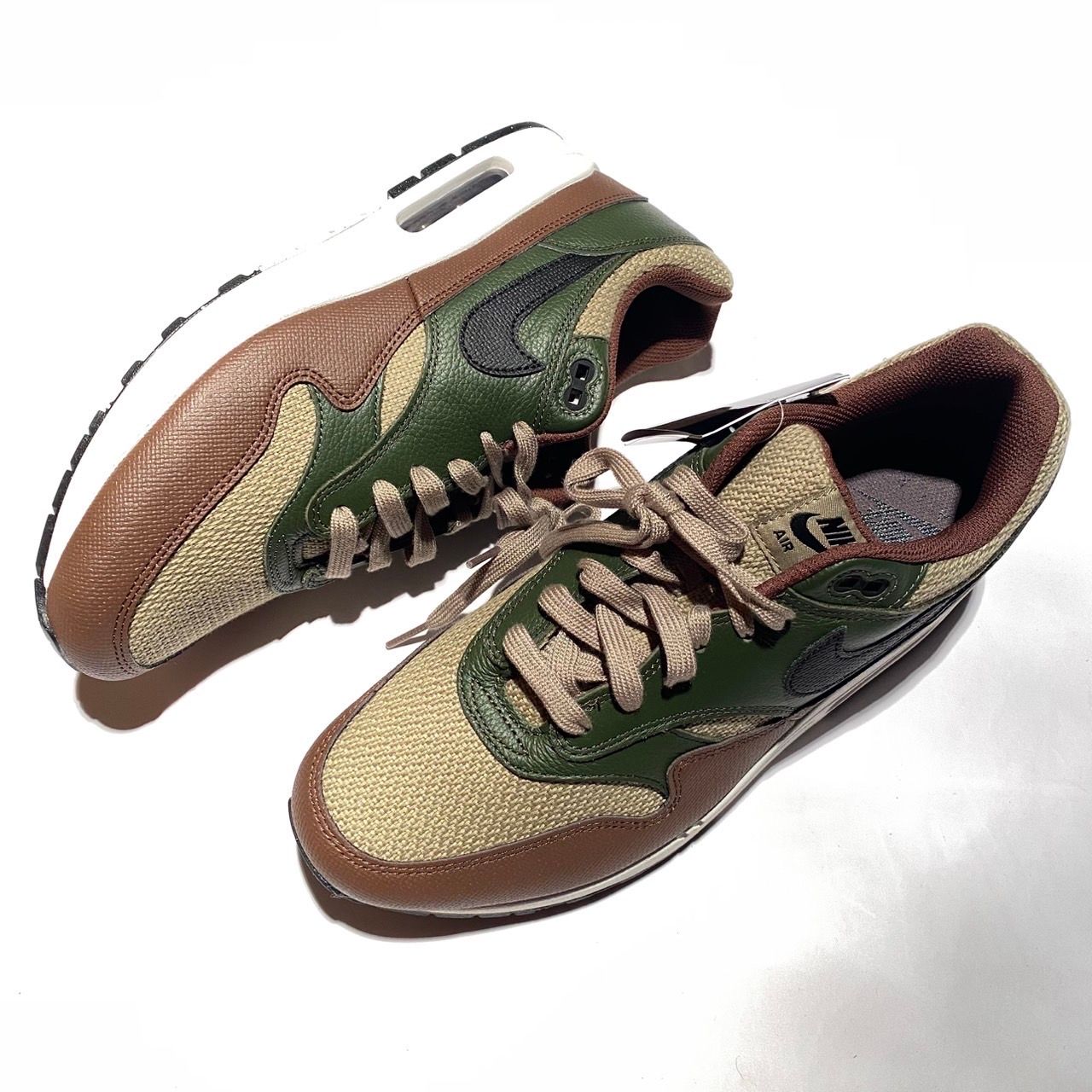 Nike Air Max 1 Essential PRM "Neutral Olive/Cargo Khaki/Cacao Wow/Black"