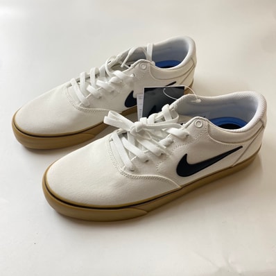 Nike SB Chron 2 Canvas "White/White/Gum Light Brown/Black"