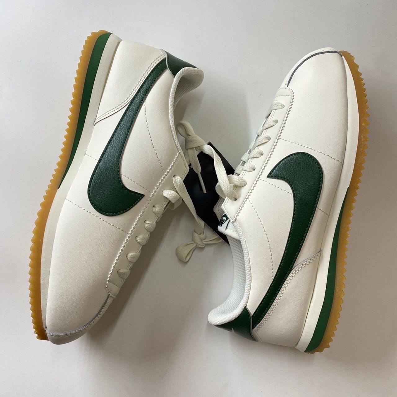 Nike Women's Cortez "Sail/Gum Yellow/Black/Fir"