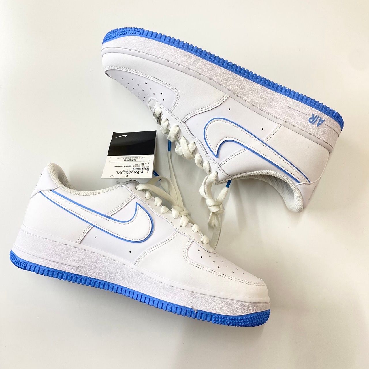 Nike Air Force 1 Low "White and University Blue"
