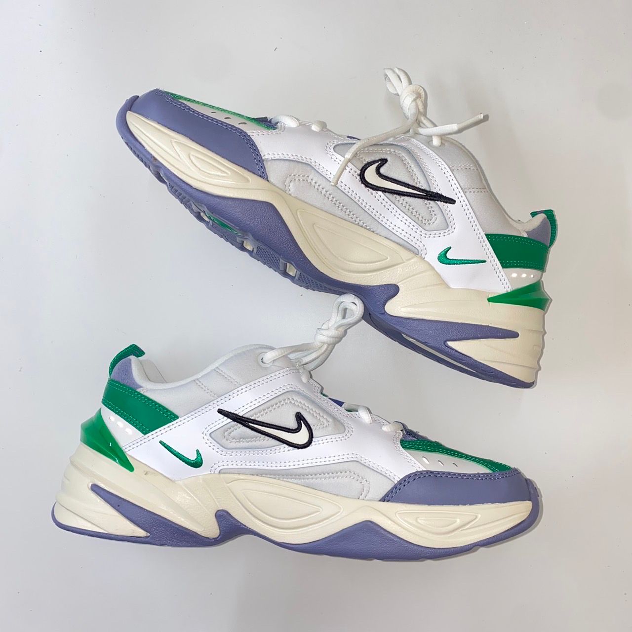 Nike M2K Tekno "Platinum Tint/Sail/Lucid Green"