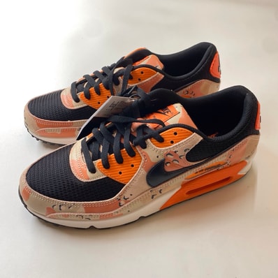 Nike Air Max 90 PRM "Camo/Bio Beige/Safety Orange"