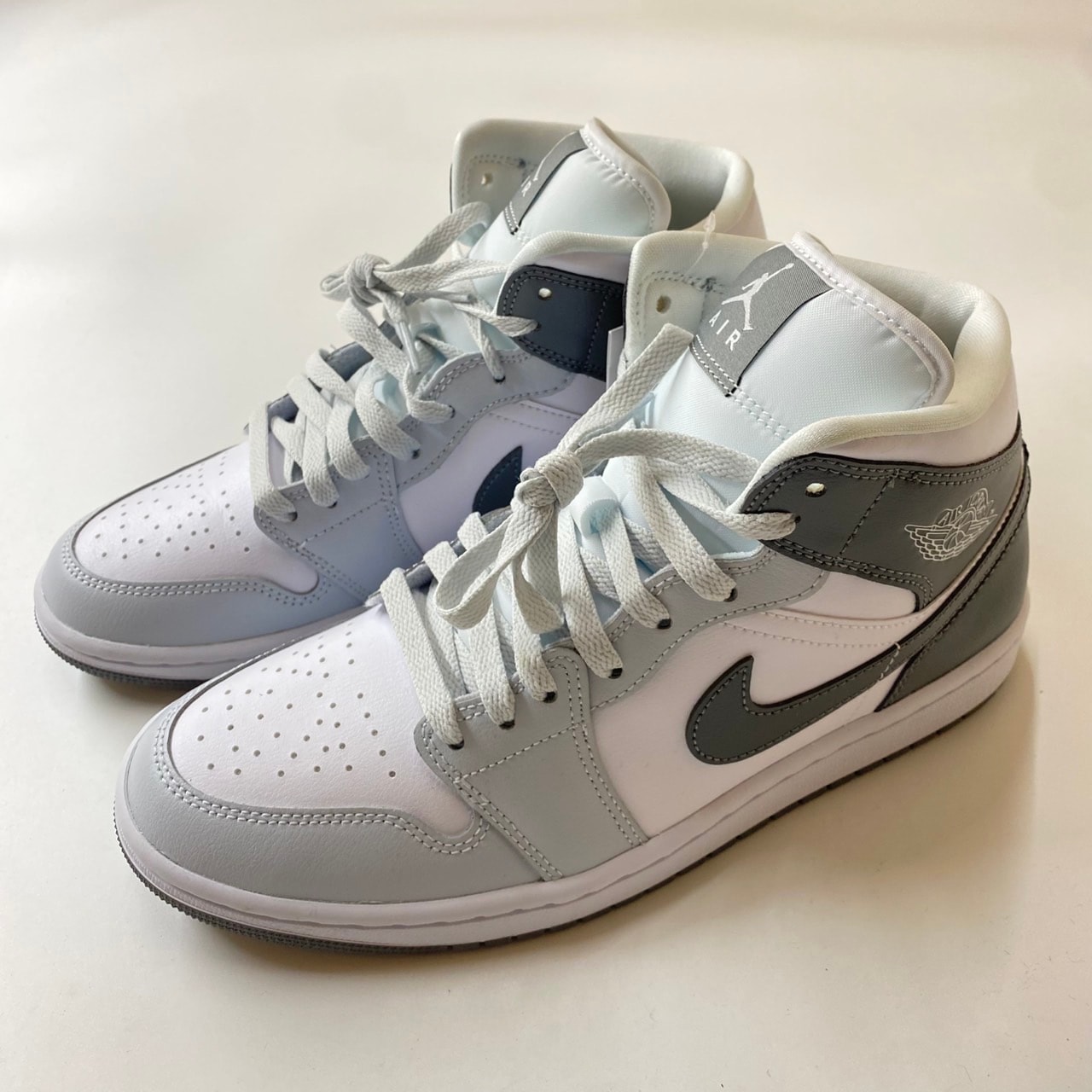 Nike Women's Air Jordan 1 Mid "White Smoke Grey"