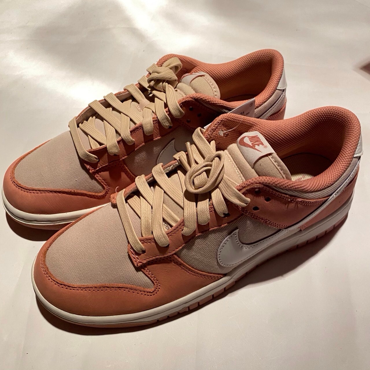 Nike Dunk Low Retro PRM "Rev Stardust/Sand Drift/Summit White"