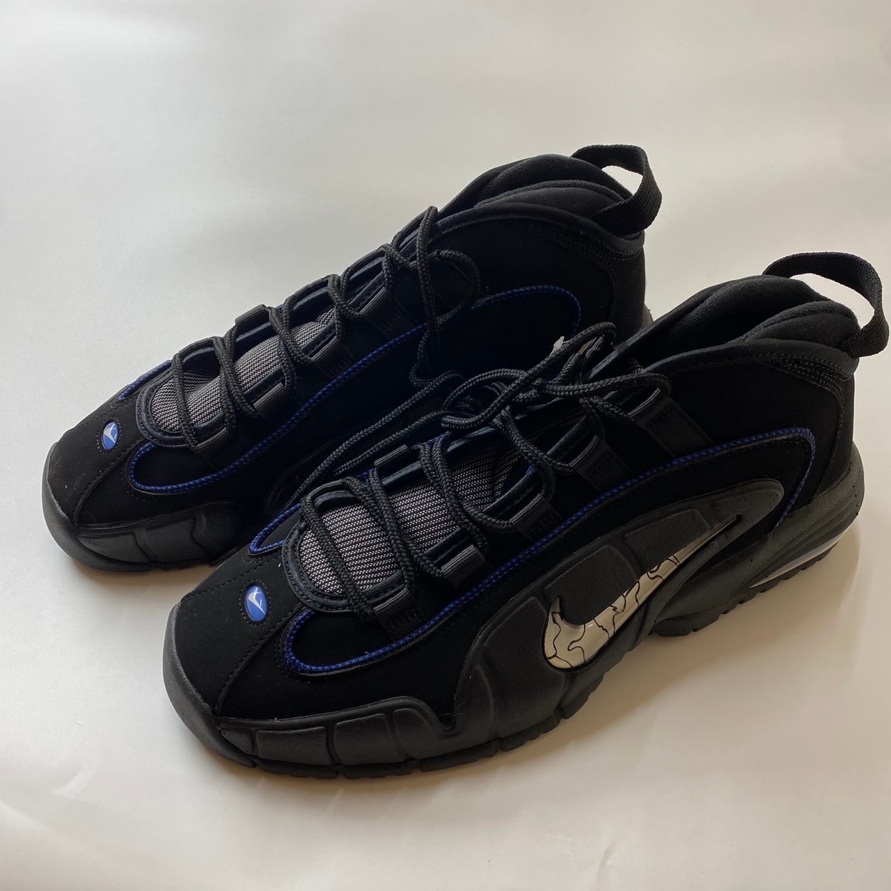 ナイキ エアマックス ペニー1 "ブラック アンド メタリックシルバー"