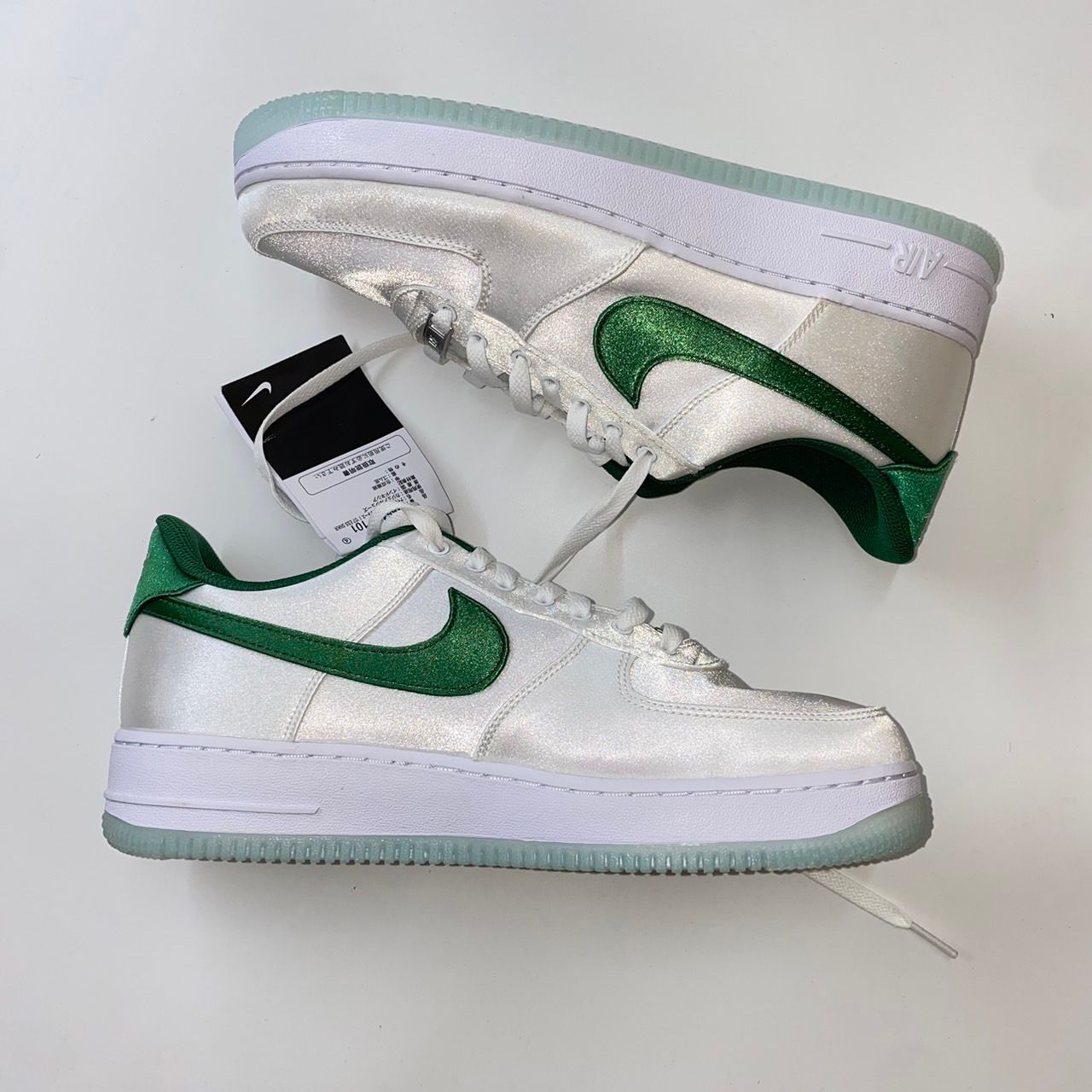 Nike Women's Air Force 1 Low "Satin Green"