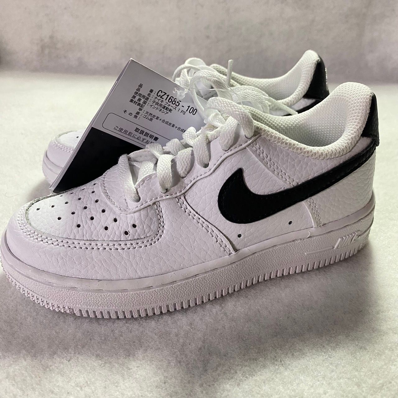 Nike PS Air Force 1 Low "White/Black"
