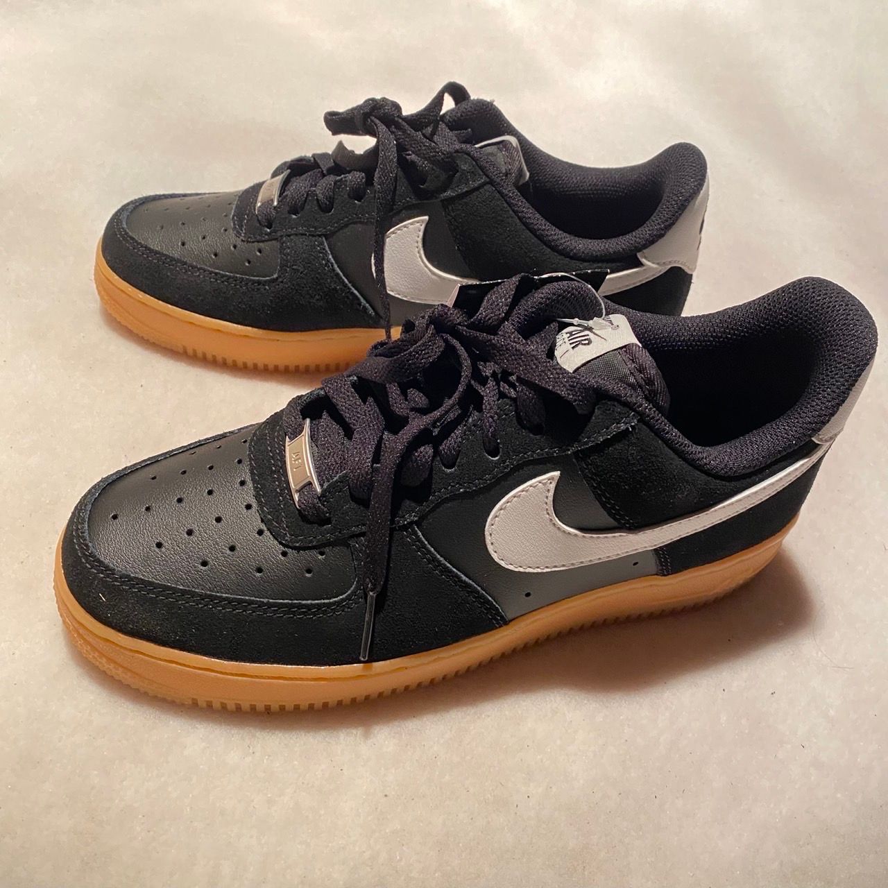 Nike Air Force 1 Low "Black Suede Gum"