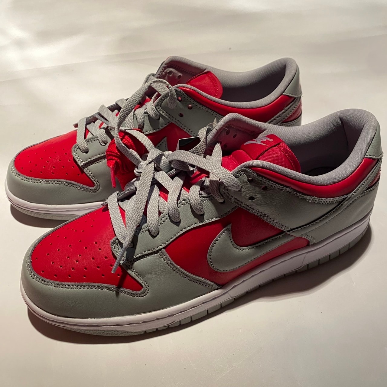 Nike Dunk Low "Varsity Red and Silver"