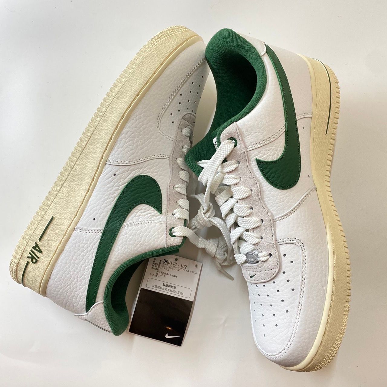 Nike Women's Air Force 1 Low Command Force "Summit White/Gorge Green"