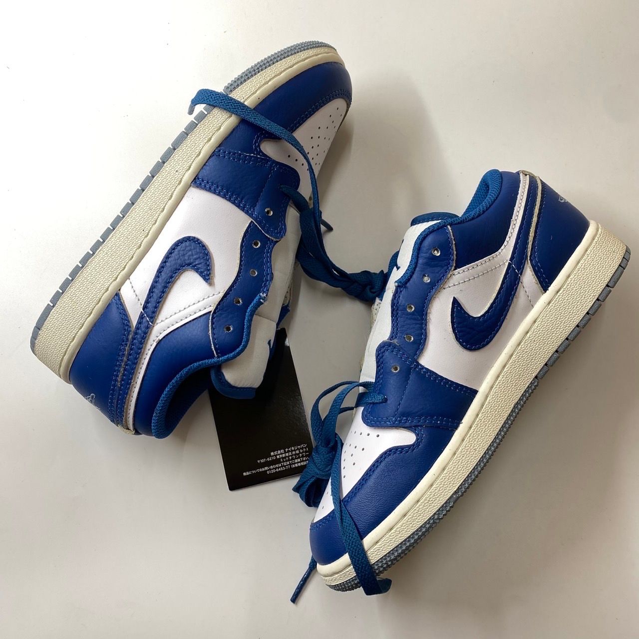 Nike GS Air Jordan1 Low SE "Industrial Blue"