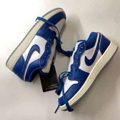 Nike GS Air Jordan1 Low SE "Industrial Blue"