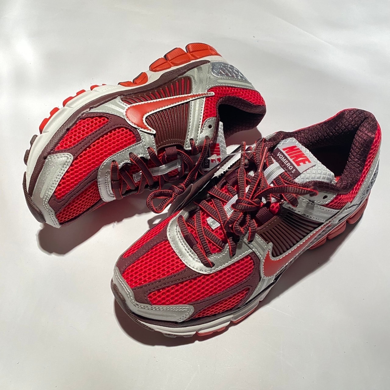 Nike Women's Zoom Vomero 5 "Mystic Red and Platinum"