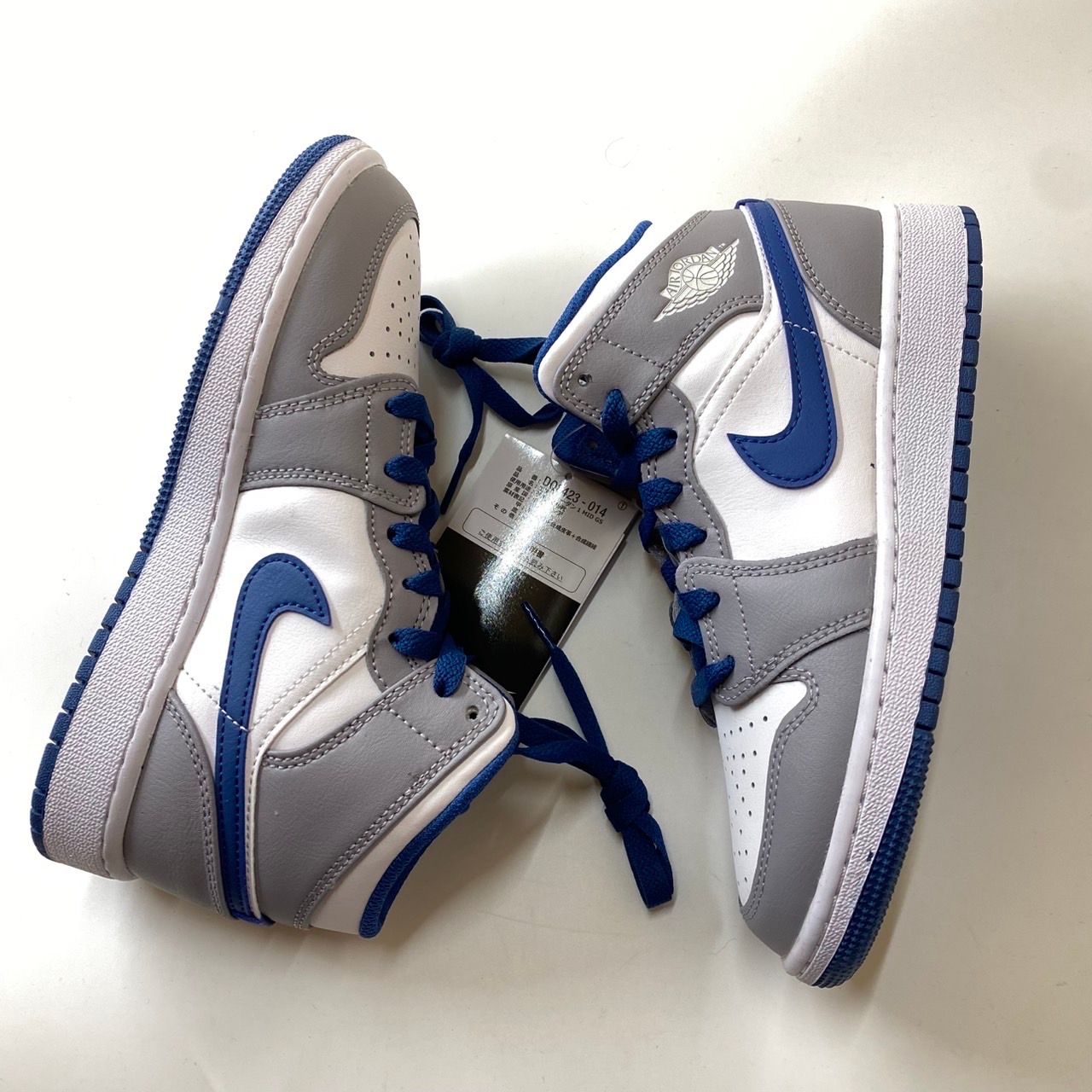 Nike GS Air Jordan 1 Mid "True Blue"