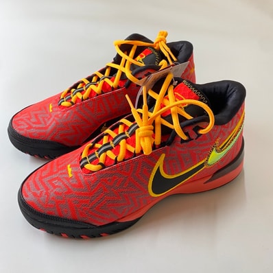 Nike LeBron NXXT Genisus "Bright Crimson/Black/Sundial/Laser Orange"